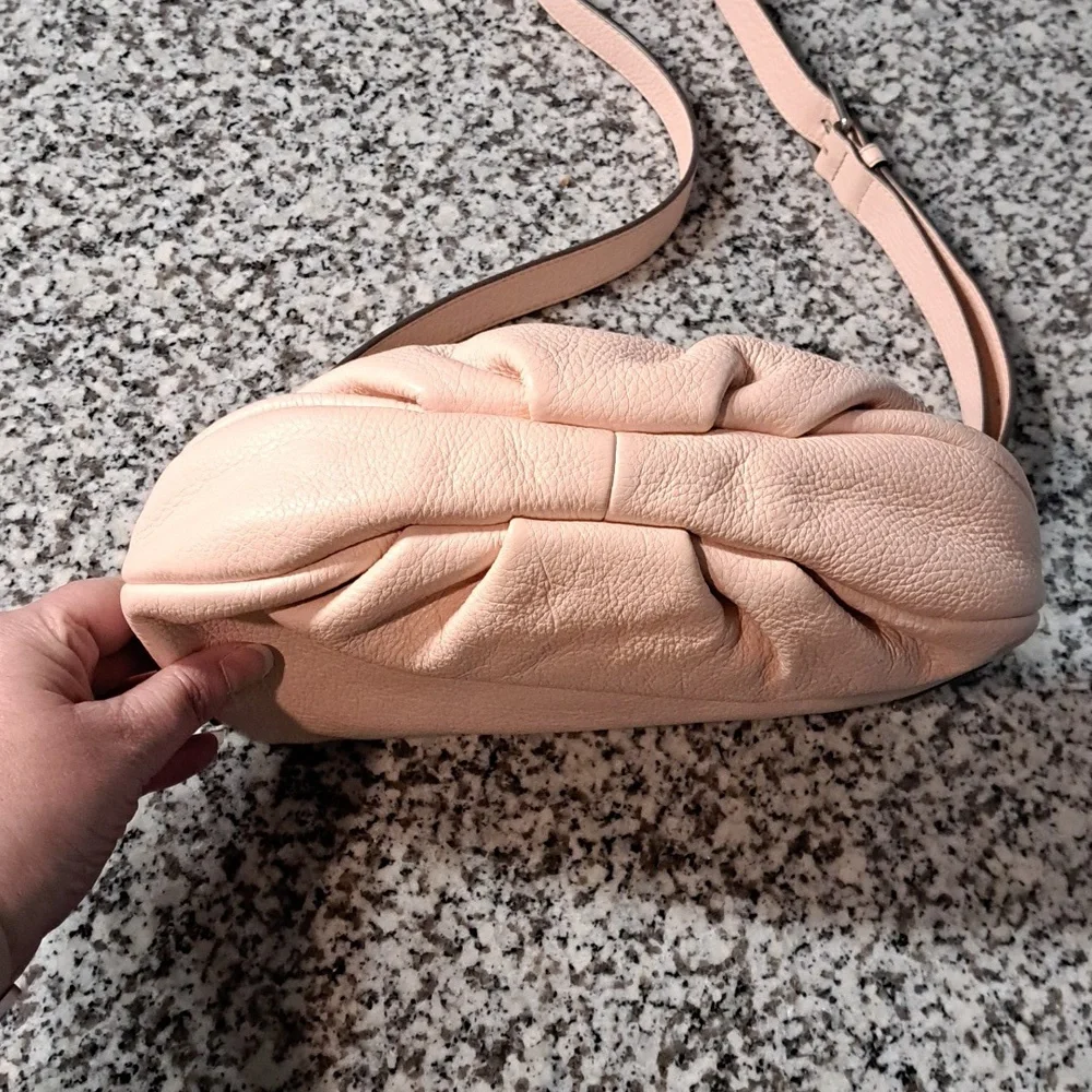 Marc Jacobs Q Natasha Bright Rosa Pink Leather Small Crossbody Bag - Picture 6 of 15